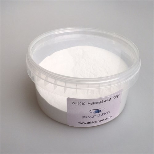 Methocel® A4 M, metylcellulose, 100 gr