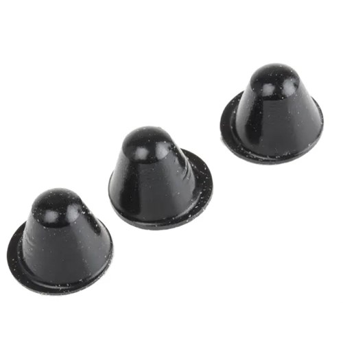 Bumpons 14,2mm høy 25-pk