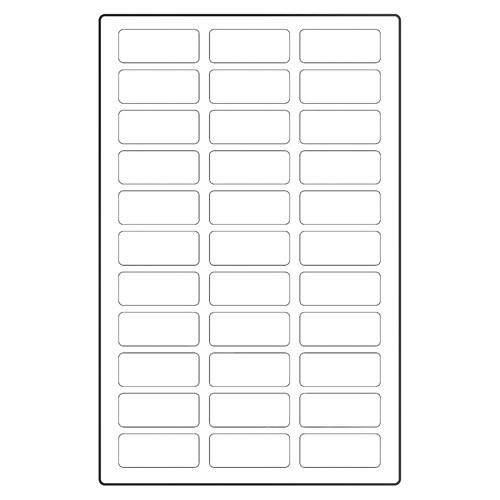 Perma/Seal Label - 67mm x 22mm 10-pk