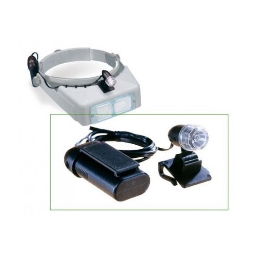 Lys til hodelupe "Optivisor"