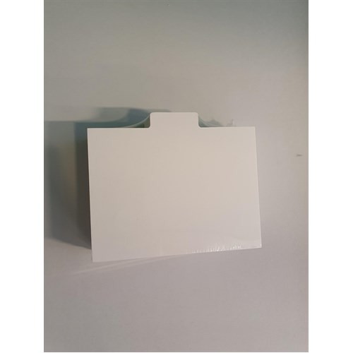 Fanekort, 0,5 mm syrefri, midt, pr 100 stk