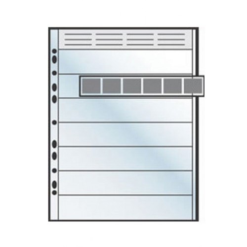 Mappe for 7 striper á 6 neg. 135-film, 10 stk