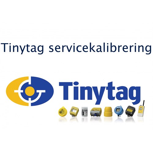 Tinytag service calibration for dual channel logger