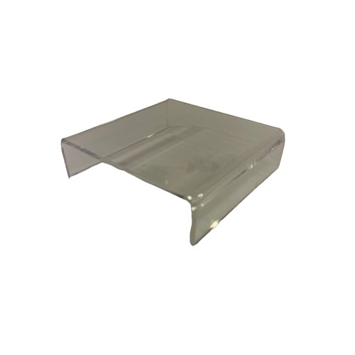 Akryl display stand klar 10x10x3