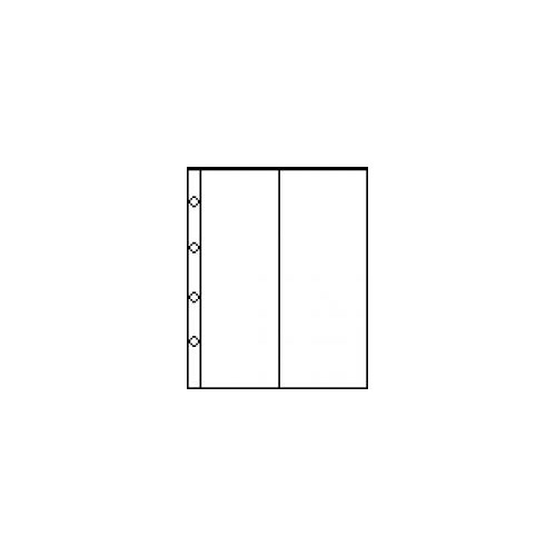 Mappe for 2 ark inntil 303x116mm 10 stk