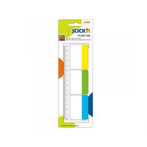 Index Tabs 37 x 50 mm, 3 x 10 ark