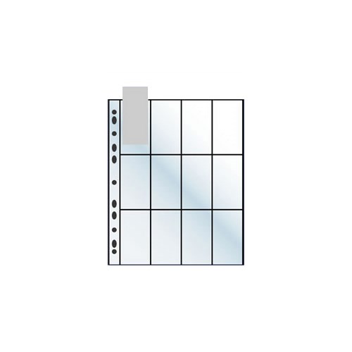 Mappe med 12 lommer 95x52 mm. à 10 stk