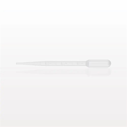 Pipette i plast, 15,5 cm, 3,2 ml, 10 stk
